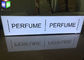향수 표시를 위한 프레임리스 알루미늄 LED 가벼운 상자 점화된 포스터 구조 협력 업체