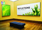 직물 포스터 창 포스터 홀더, 잘 고정된 Frameless LED 가벼운 상자 협력 업체
