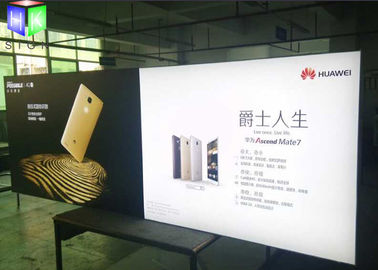 중국 80 MM는 직물 라이트 박스 실내 광고 훈장 ROHS 승인을 체중을 줄입니다 공장